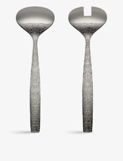 Alessi Dressed Stainless Steel Salad Set