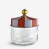 Alessi Circus Glass Jar 13cm -Selfridges Retail Store 874 10106 MW3050 NOCOLOR M
