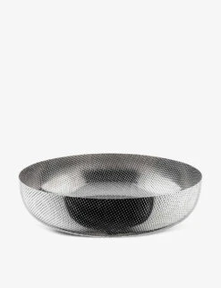 Alessi Extra Ordinary Texture Perforated Stainless-steel Bowl 25cm
