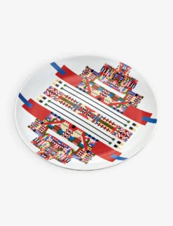 Alessi X Elena Salmistraro Holyhedrics Pastry Plate 30cm