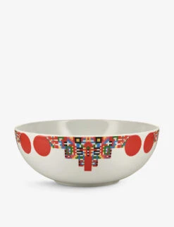 Alessi X Elena Salmistraro Holyhedrics Porcelain Pastry And Nut Bowl 25cm