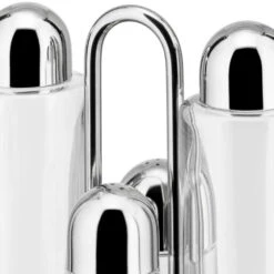 Alessi 5070 Steel Condiment Set -Selfridges Retail Store alessi 5070 set condimenti 3