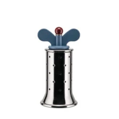 Alessi 9098 Pepper Mill In Steel With Colored Fins