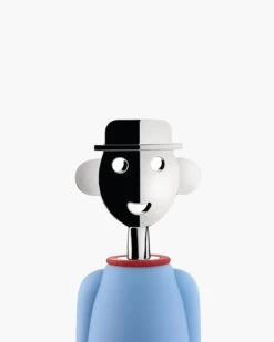 Alessi AAM23 Alessandro M. Bicoloured Corkscrew 26 Alessi AAM23 Alessandro M. Bicoloured Corkscrew -Selfridges Retail Store alessi alessandro m biloroured corkscrew AM23 LAZR red light blue 2