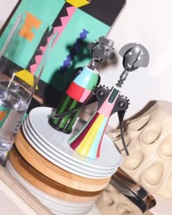 Alessi AAM23 Alessandro M. Bicoloured Corkscrew 40 Alessi AAM23 Alessandro M. Bicoloured Corkscrew -Selfridges Retail Store alessi alessandro m biloroured corkscrew AM23A 30 multicolor 4