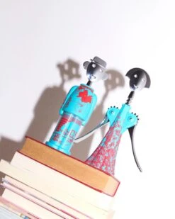 Alessi AAM23 Alessandro M. Bicoloured Corkscrew 34 Alessi AAM23 Alessandro M. Bicoloured Corkscrew -Selfridges Retail Store alessi alessandro m biloroured corkscrew AM23A 31 red light blue 2