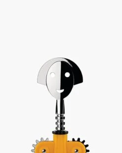 Alessi AAM01 Anna G. Corkscrew 28 Alessi AAM01 Anna G. Corkscrew -Selfridges Retail Store alessi anna g corkscrew AM01 DY yellow steel 2