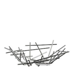 Alessi FC0 Blow Up Basket/fruit Holder In Steel