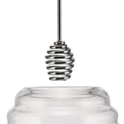 Alessi TW01 Honey Pot Glass Honey Container With Steel Lid 8 Alessi TW01 Honey Pot Glass Honey Container With Steel Lid -Selfridges Retail Store alessi honey pot 3