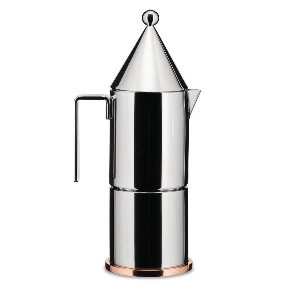 Alessi 90002 La Conica Coffee Maker In Steel 7 Alessi 90002 La Conica Coffee Maker In Steel - Image 5