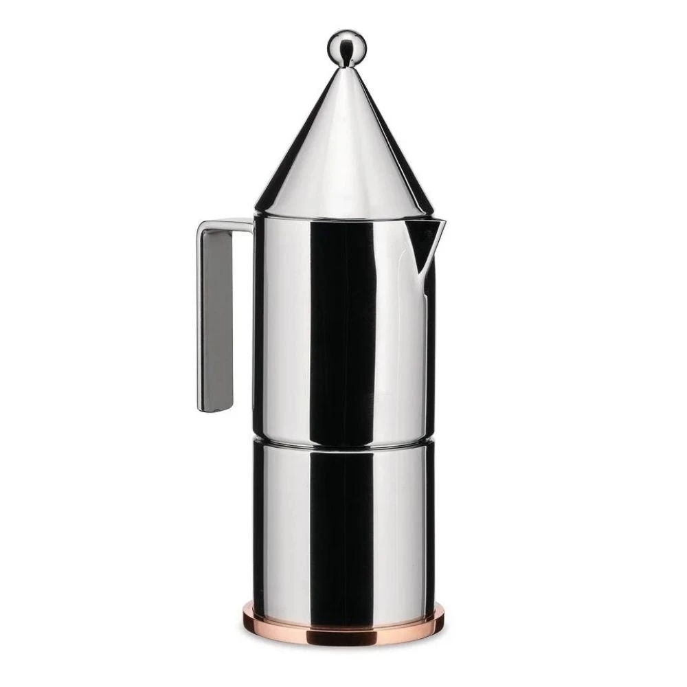 Alessi 90002 La Conica Coffee Maker In Steel 8 Alessi 90002 La Conica Coffee Maker In Steel - Image 6
