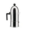 Alessi A9095 La Cupola Coffee Maker In Steel With Black Handle And Knob -Selfridges Retail Store alessi la cupola caffettiera 3 tazze 1