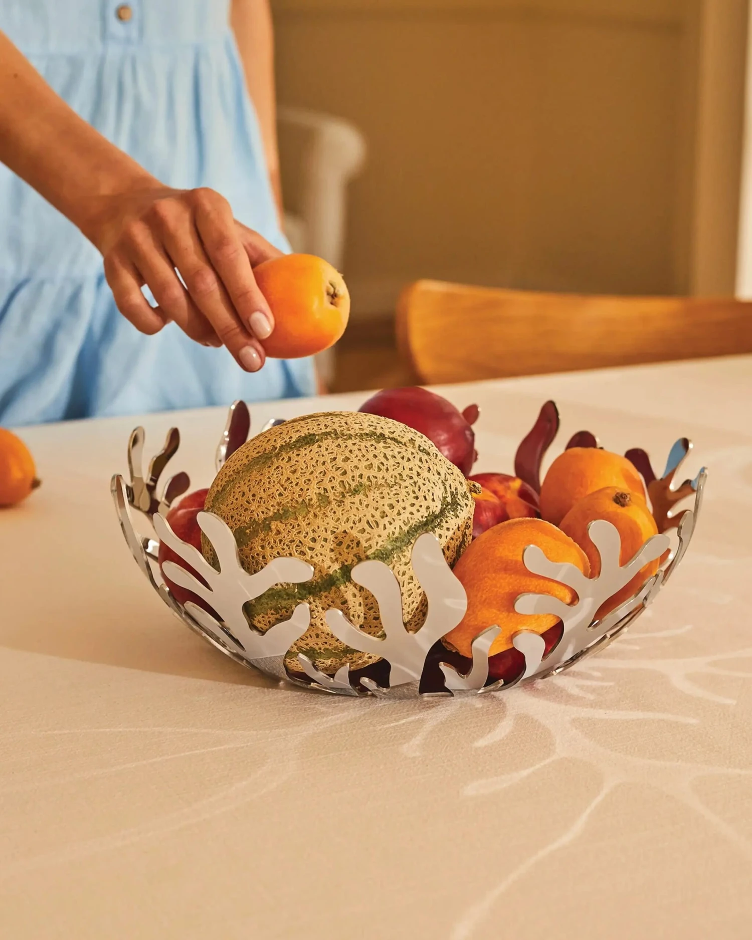 Alessi Mediteranneo ESI01 Fruit Holder In Steel 13 Alessi Mediteranneo ESI01 Fruit Holder In Steel - Image 11