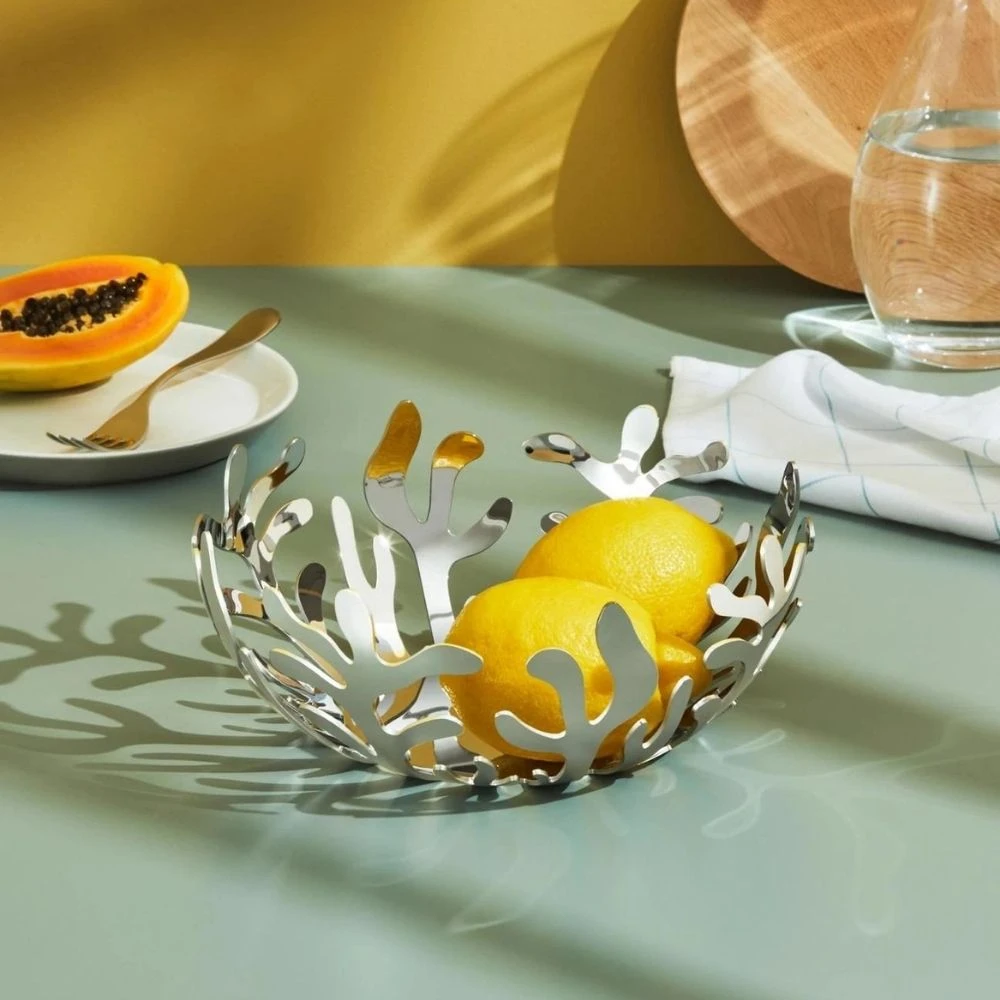 Alessi Mediteranneo ESI01 Fruit Holder In Steel 9 Alessi Mediteranneo ESI01 Fruit Holder In Steel - Image 7