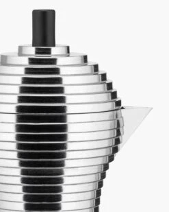 Alessi MDL02 Pulcina Espresso Coffee Maker Suitable For Induction Coocking -Selfridges Retail Store alessi pulcina espresso coffee maker suitable for induction cooking MDL02 3BFM black 3