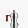 Alessi MDL02 Pulcina Espresso Coffee Maker Suitable For Induction Coocking 1 Alessi MDL02 Pulcina Espresso Coffee Maker Suitable For Induction Coocking -Selfridges Retail Store alessi pulcina espresso coffee maker suitable for induction cooking MDL02 3RFM red 1