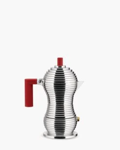Alessi MDL02 Pulcina Espresso Coffee Maker Suitable For Induction Coocking