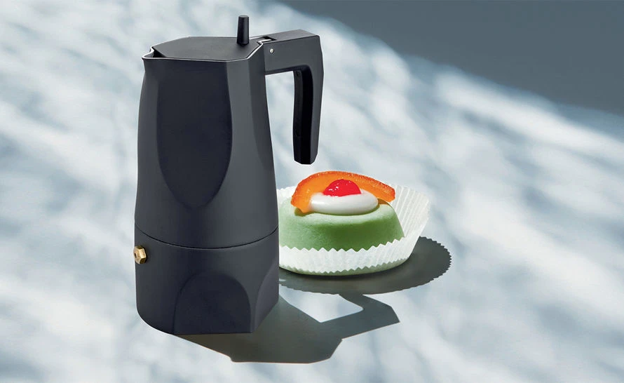 Alessi Ossidiana Stovetop Espresso Coffee Maker 9 Alessi Ossidiana Stovetop Espresso Coffee Maker - Image 7