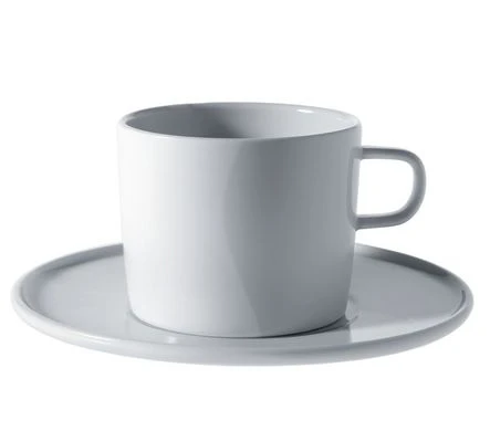 Alessi Platebowlcup Teacup & Saucer Set Of 4 3 Alessi Platebowlcup Teacup & Saucer Set Of 4