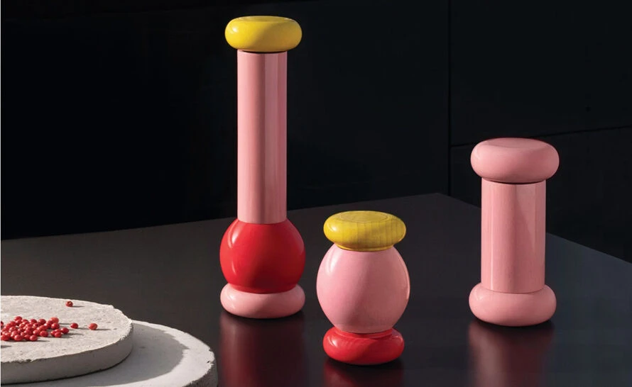 Alessi Ettore Sottsass Mp0210 Salt Pepper Spice Grinder 6 Alessi Ettore Sottsass Mp0210 Salt Pepper Spice Grinder - Image 4